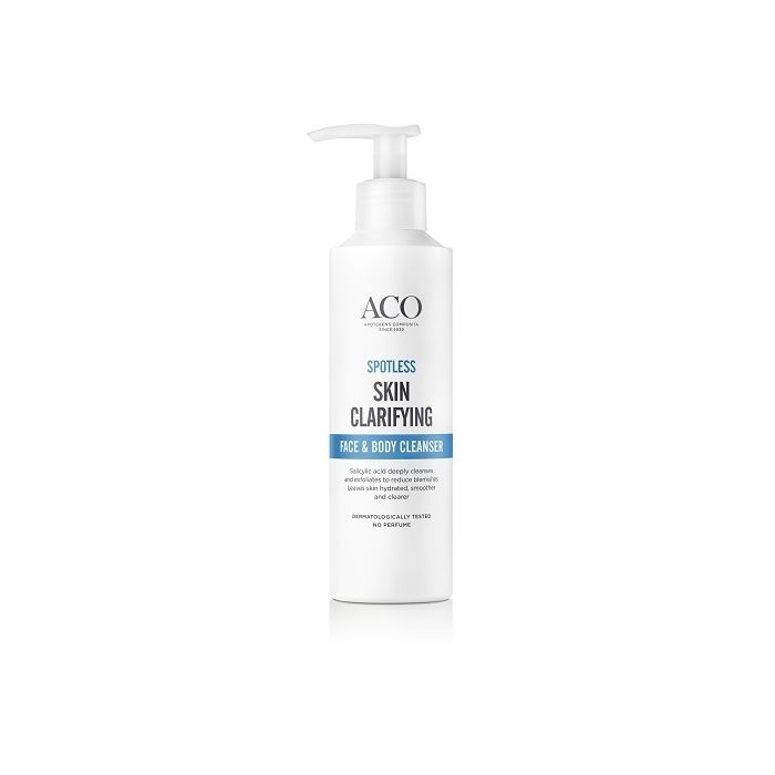 Aco Spotless Skin Clarifying Face & Body Cleanser                            