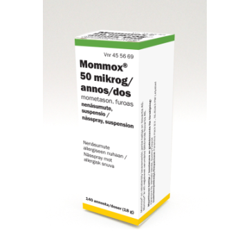 MOMMOX nenäsumute, suspensio 50 mikrog/annos 140 annosta