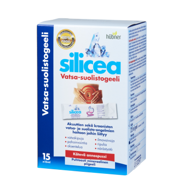 Hübner Silicea vatsa-suolistogeeli 15x15 ml
