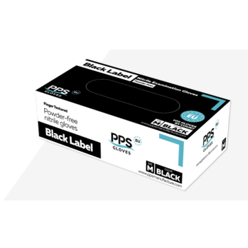 Safe Care Nitriilikäsine puuteriton musta koko XL 100 kpl