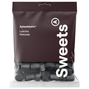 Apteekkarin pehmeä lakritsi 80 g