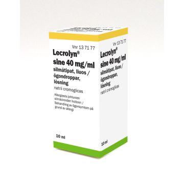 LECROLYN SINE silmätipat, liuos 40 mg/ml 10 ml