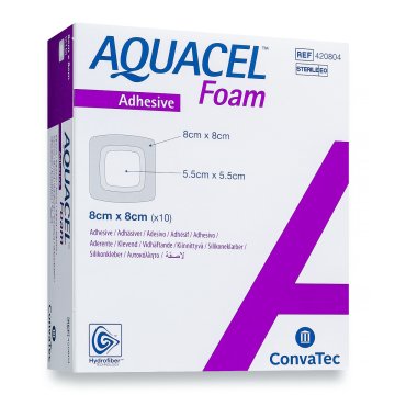 AQUACEL FOAM 8X8 CM ADH 10 kpl