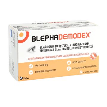 Blephademodex puhdistuspyyhe 30 kpl