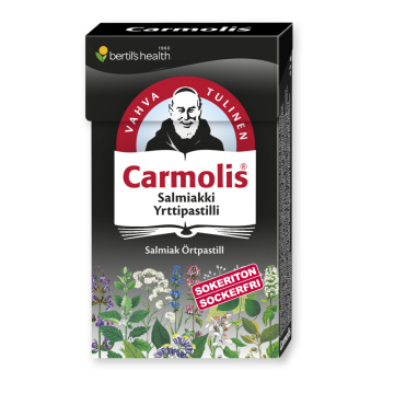 Carmolis Salmiakki Yrttipastilli 45 g