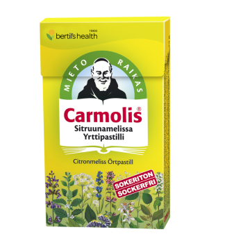 Carmolis Sitruunamelissa yrttipastilli  45 g