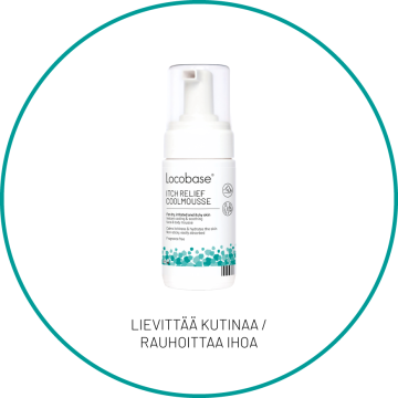 Locobase Itch Relief Coolmousse pumppupullo 100 ml