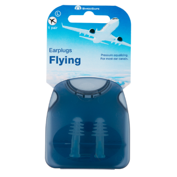 SwedSafe Lentokone korvatulppa (L) 1 pari