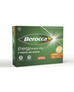 Berocca Energy Orange poretabletti 45 kpl