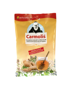 Carmolis Inkivääri-hunajakaramelli 75 g
