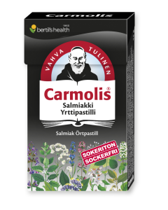 Carmolis Salmiakki Yrttipastilli 45 g