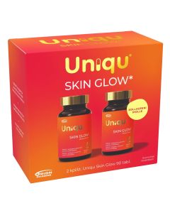 Uniqu Skin Glow Giftpack 2 x 90 tabl