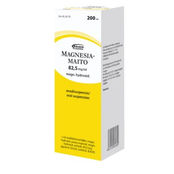 MAGNESIAMAITO oraalisuspensio 82,5 mg/ml 200 ml