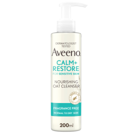 Aveeno Calm+Restore nourishing oat cleanser 200 ml