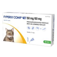 Fyperix Comp vet paikallisvaleluliuos 50 mg / 60 mg 1 kpl