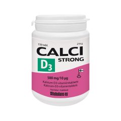 Calci Strong + D3-vitamiini 150 tabl