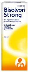 BISOLVON STRONG oraaliliuos 1,6 mg/ml 100 ml