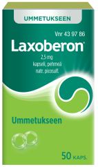 LAXOBERON kapseli, pehmeä 2,5 mg 50 kpl