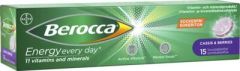 Berocca Energy Cassis & Berries poretabletti 15 kpl