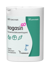 Nogasin GO 50 tablettia