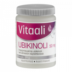 Vitaali Ubikinoli 50 mg 40 kaps