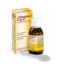 FLAVAMED oraaliliuos 6 mg/ml 100 ml