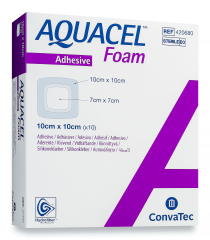 AQUACEL FOAM 10X10 CM ADH 10 kpl