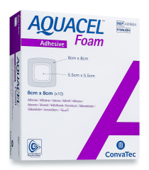AQUACEL FOAM 8X8 CM ADH 10 kpl