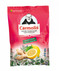 Carmolis Inkivääri Yrttikaramelli 75 g