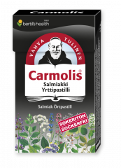 Carmolis Salmiakki Yrttipastilli 45 g