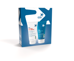 CCS Lahjapakkaus Cracked Heel 75ml ja Jalkavoide 75ml 1 kpl