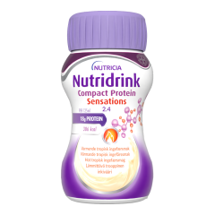 Nutridrink Compact Protein Sensations lämmittävä trooppinen inkivääri 4x125 ml