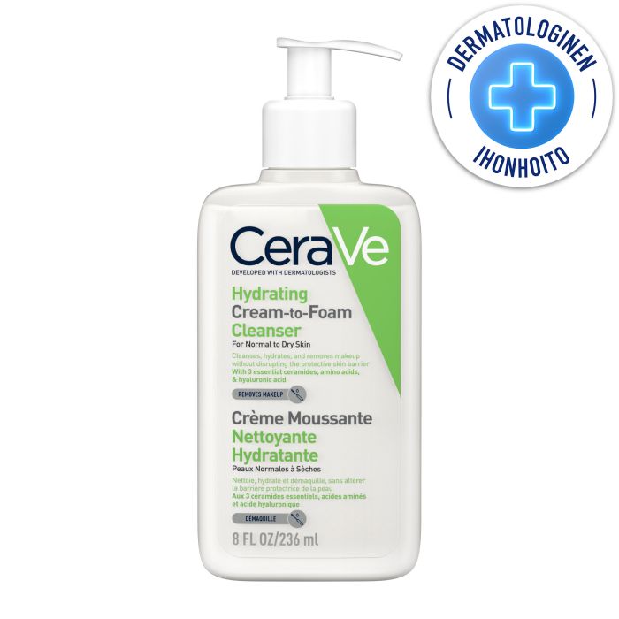 CeraVe Hydrating Cream-to-Foam Cleanser                            