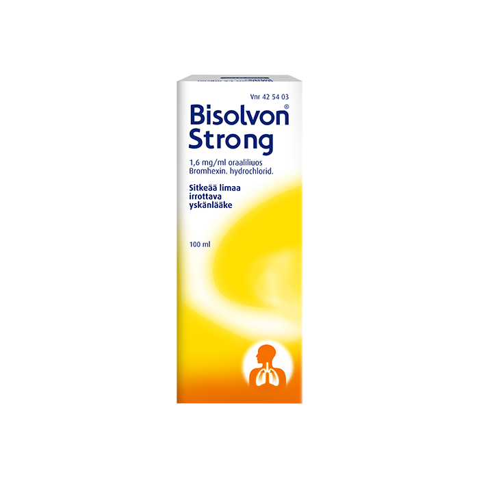 Bisolvon Strong etu                            