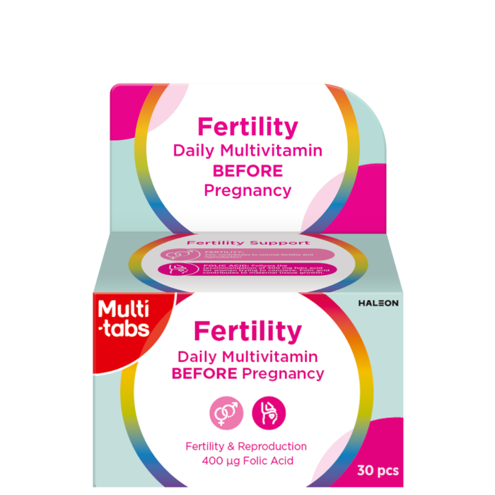 Multi-Tabs Fertility Before Pregnancy multivitamin                            