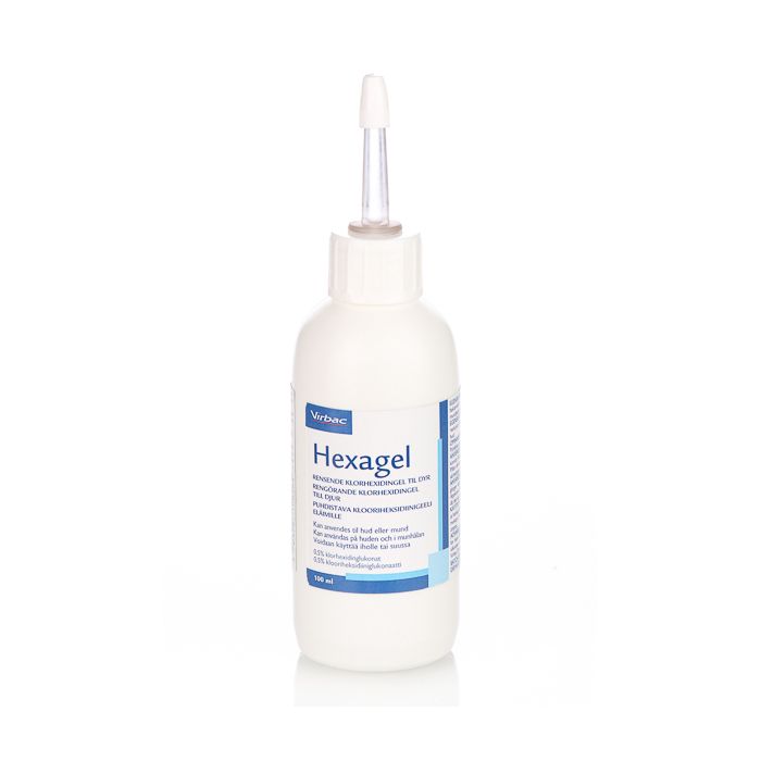 Hexagel klooriheksidiinigeeli eläimille                            