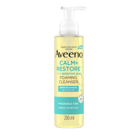 Aveeno Calm+Restore foaming cleanser 200 ml